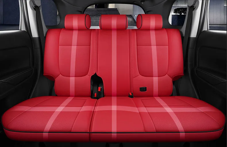 Чехлы для автомобильных сидений кожаные для Авто mitsubishi outlander автомобильные чехлы для сидений для авто товары автомобильные аксессуары Стайлинг