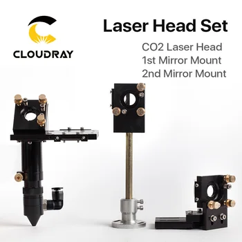 

Cloudray HQ CO2 Laser Head Focus Lens 20mm Reflective Mirror 25mm Integrative Mount Laser Engraving and Cutting Machine