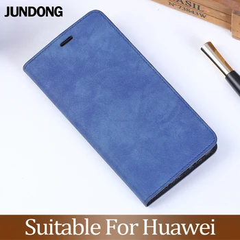 

Flip Case For Huawei P10 P20 P30 Lite Mate 9 10 20 Y6 Y9 P smart 2019 Calfskin texture For Honor 8X 7a 9 9X 10 lite Phone Case