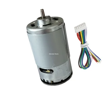 

RS-555 Permanent magnet DC Hall encoder motor 6V 12V 24V 3900-16000RPM Torque Power Motor