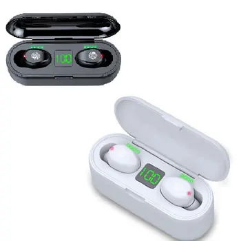 

F9 With Display Touch Control Stereo Sports RunningHeadset Wireless 5.0 Earphone Headphone Earbuds Cordless