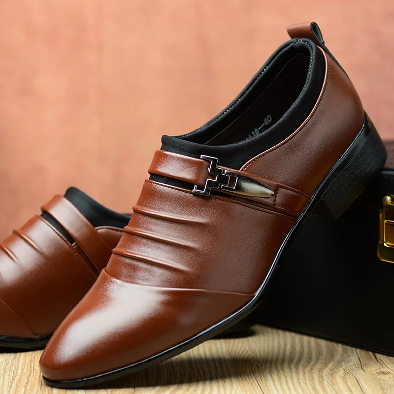 Вечерние свадебные модельные туфли Мужские кожаные туфли-оксфорды zapatos de hombre vestir