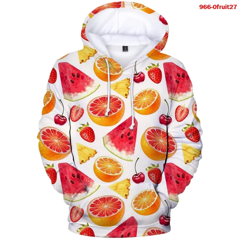 

2020 Hoodie for Men Women Fruit 3d Print Men's Clothing Hip Hop Hoodies Streetwear Pullovers Swearshirt Oversize Hooded Hoody