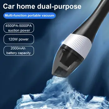 

Car Vacuum Cleaner Wireless And Wired Handheld Vacuum Cordless Powerful Cyclone Suction Portable Rechargeable Vacuum Cleaner