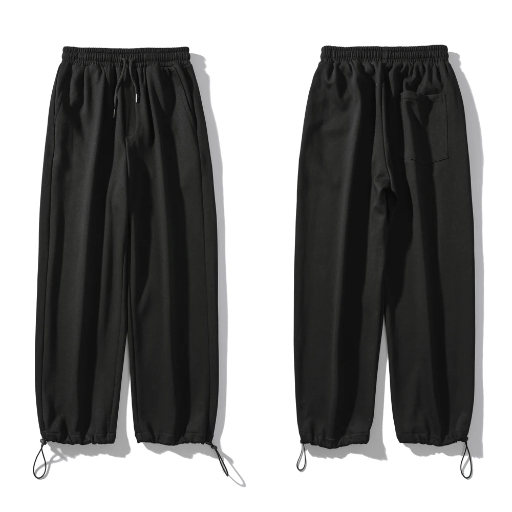 Men Baggy Straight Leg Sweatpants Casual Pants