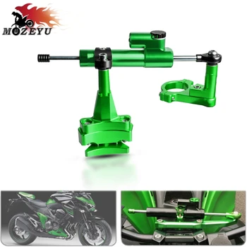 

NINJA 400 CNC Motorcycle motobike Adjustable Full Set of Steering Damper Mounting Bracket Kit for KAWASAKI ninja 400 2018-2019