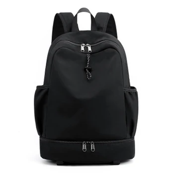 

Nylon Backpack Waterproof 15.6-Inch Computer Bag Large Capacity Travel Backpack Student School Bag