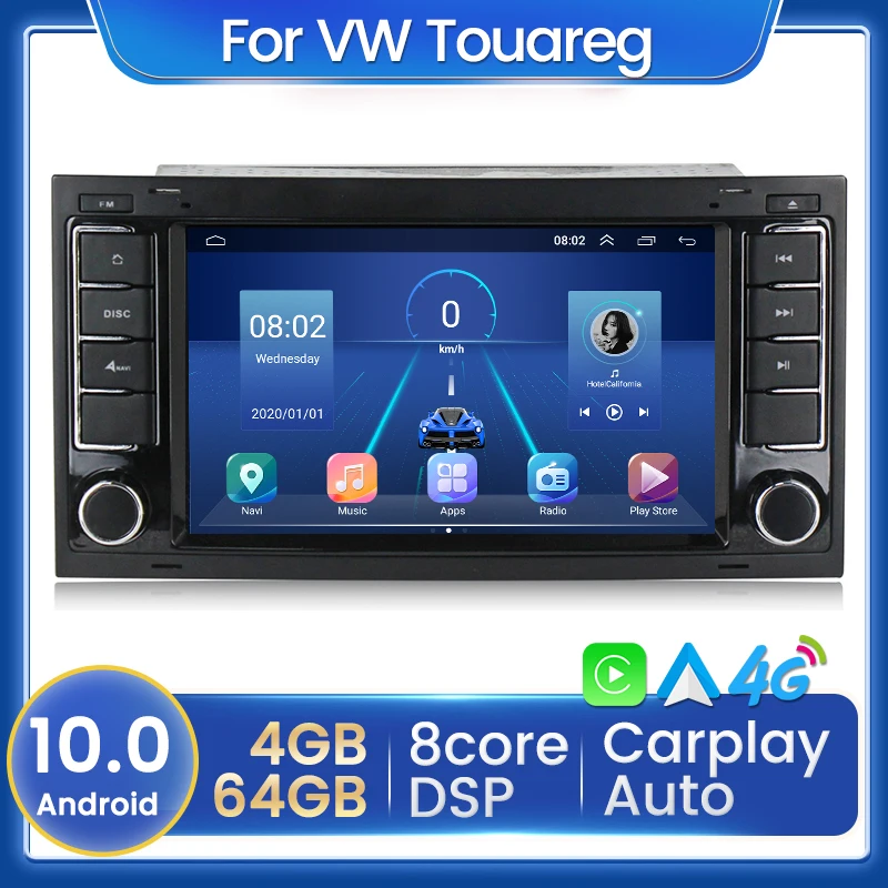 Мультимедийный плеер MEKEDE 7 '✭in для VW/Volkswagen/Touareg/Transporter T5 Multivan BT WIFI carplay |