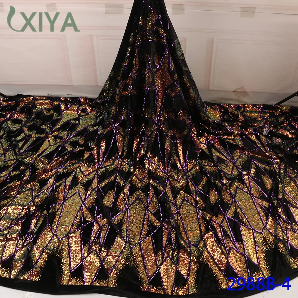 Последовательная кружевная ткань высокого качества нигерийская кружевная ткань с ткани с блестками французская сетка тюль кружево для женского платья APW2988B