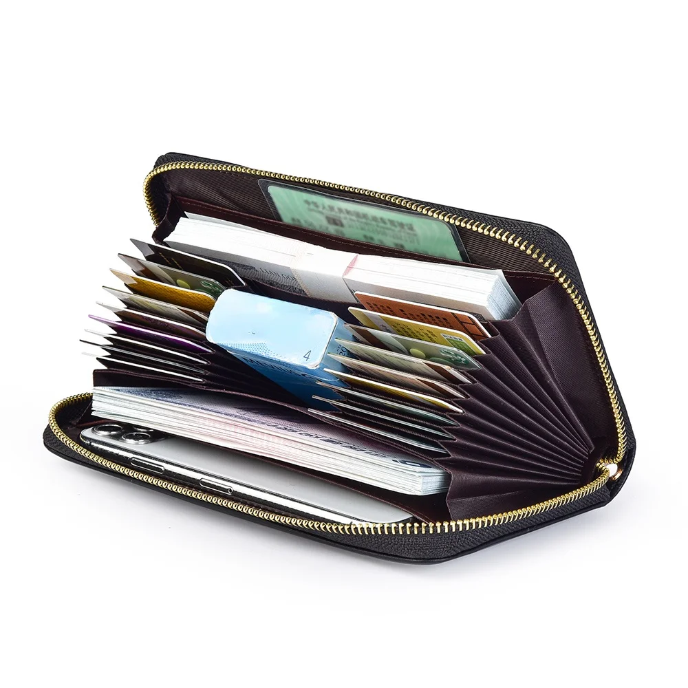 

Men Long Wallet Clutch Bag Credit Card Holder Purses Carteira Masculina Carteras Billetera Hombre PU Leather Money Porte Carte