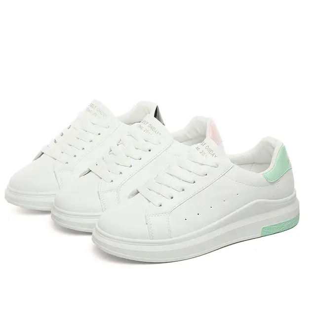 tenis blancos baratos mujer