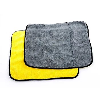 

Car Wash Microfiber Towel Cloth Coral Velvet Glass Detailing Auto Window Cleaning Wipe Water Absorption Accessories