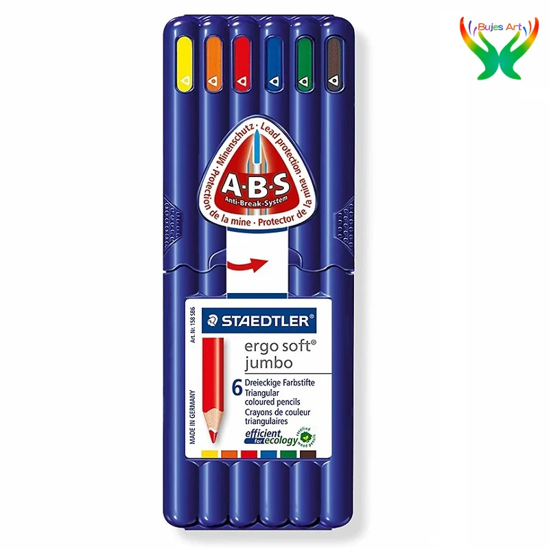 ���� STAEDTLER �ﰢ�� ���� ������ �β��� ���� �÷� �� ������ 6/12 �� ���� �ʺ� 4mm ���� ��Ʈ ��Ʈ ��Ʈ ��ǰ