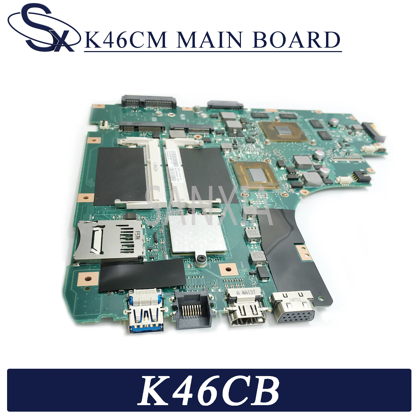 KEFU K46CM Laptop motherboard for ASUS VivoBook K46CB K46C original mainboard I7-3517U GT740M