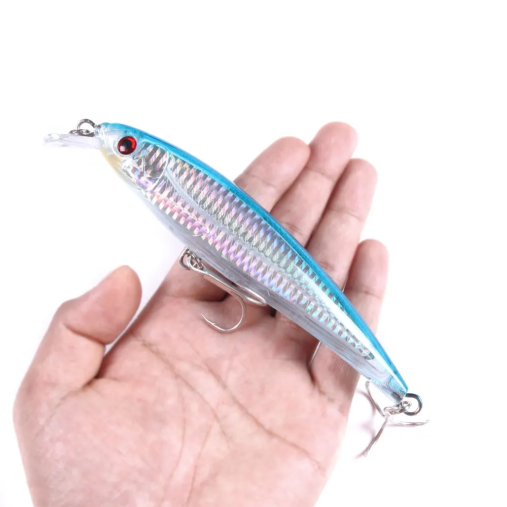1 шт. Minnow большой воблеры приманки для рыбалки Каблук 16 см 42 г блесны искуственные