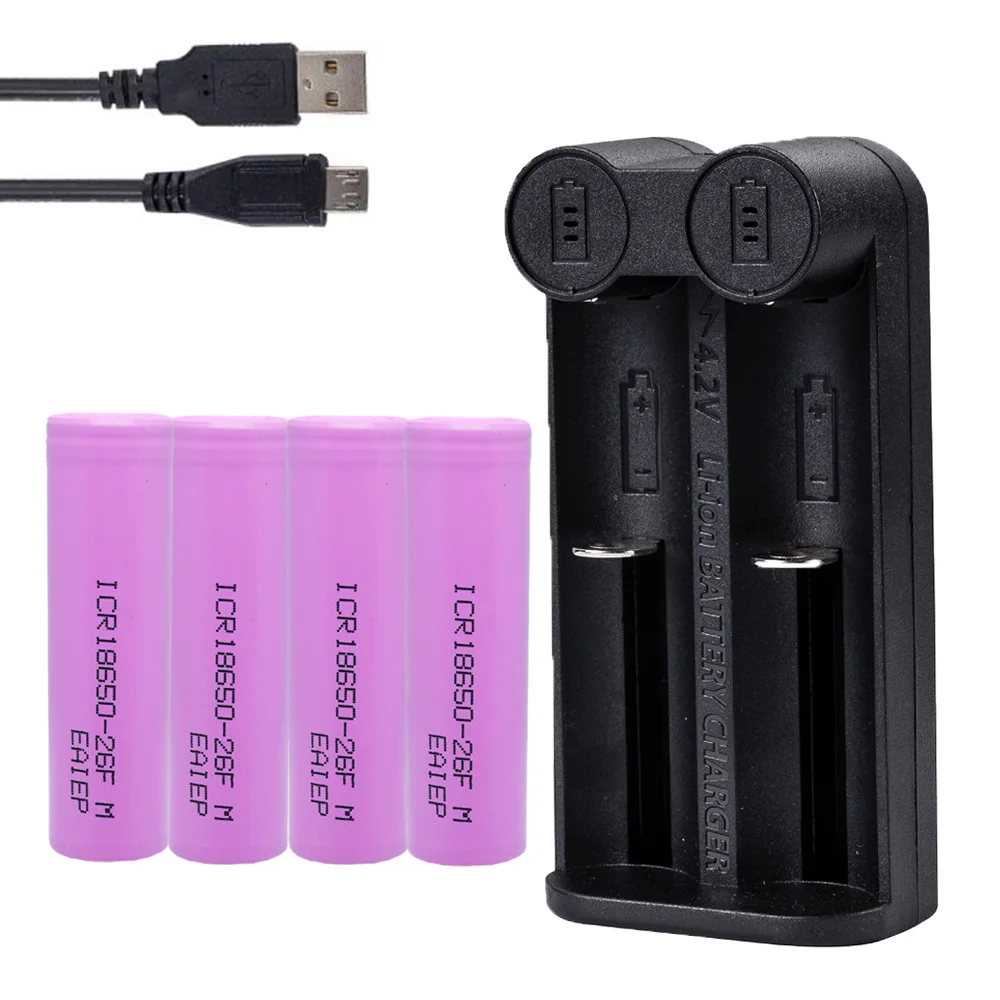 Зарядное устройство 3 7 в 18650 литий ионный аккумулятор USB зарядка портативная
