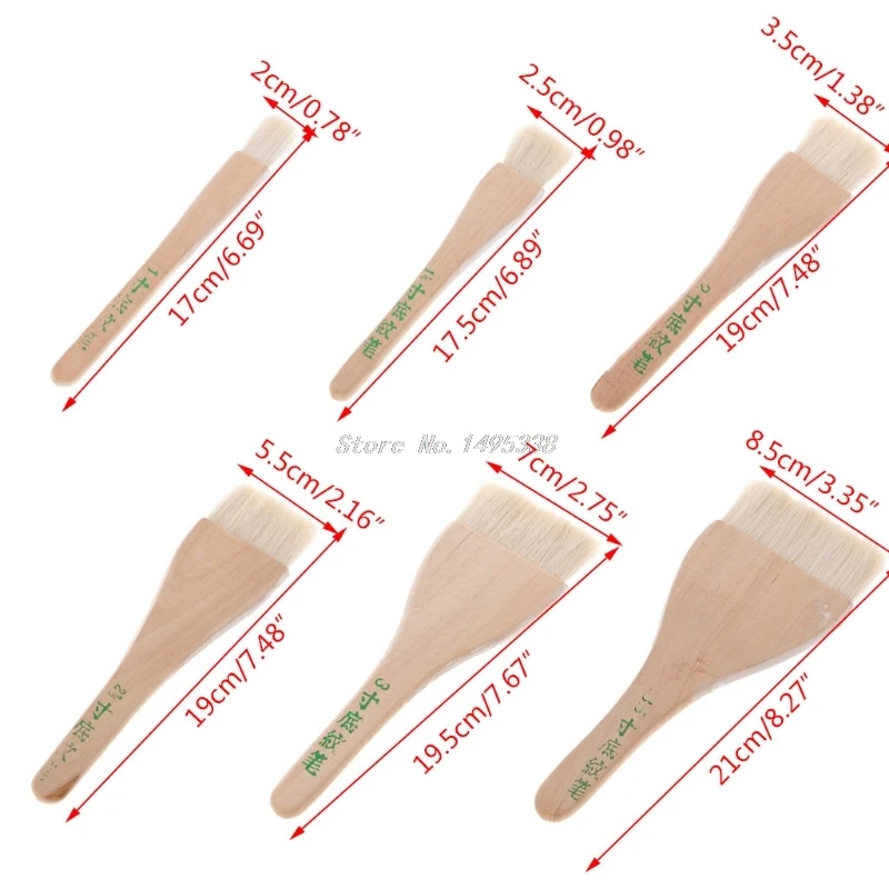 Premium Goat Hair Paint Brush Set for Watercolor, Acrylic, and Oil Painting - Art Supplies Wholesale & Dropship