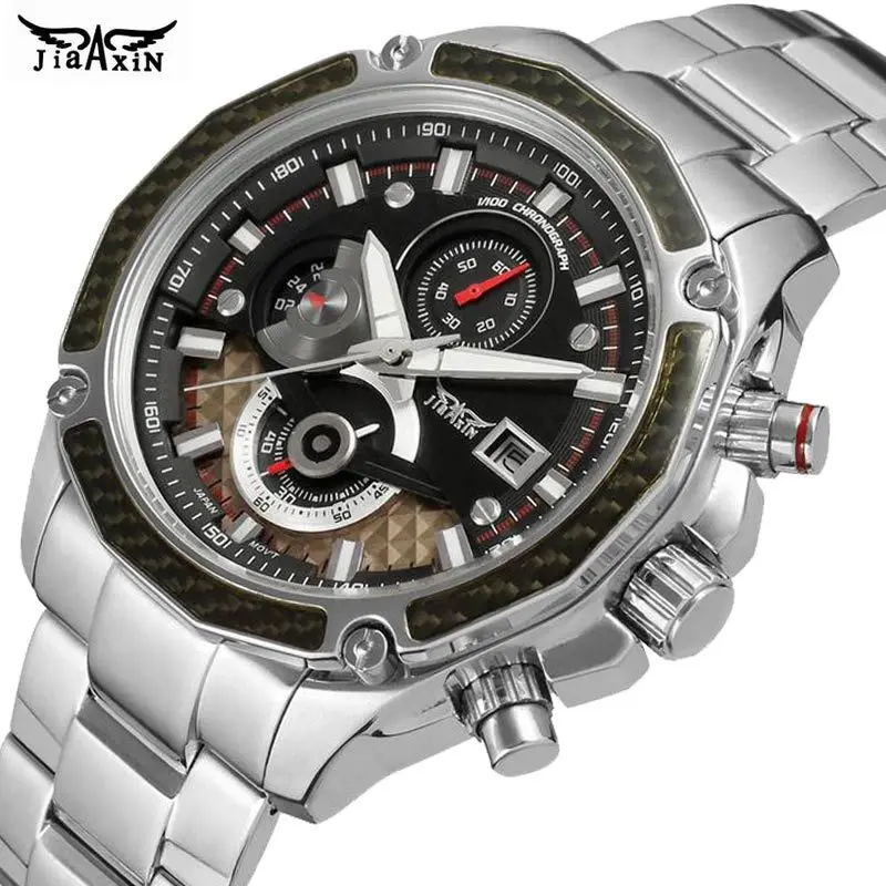 

Wristwatch Men's Brand Night Light Multi-functional Calendar Waterproof Analog Watch MEN'S Watch Automatic Machine