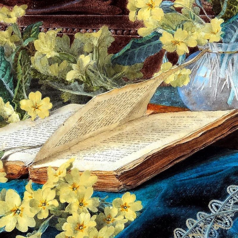 Vintage Dipinti Ad Olio Fiori Frutta Su Tela Poster e Stampe Retrò Galleria di Arte Della Parete della Tela di canapa di Pittura A Casa Room Decor - immagine 2