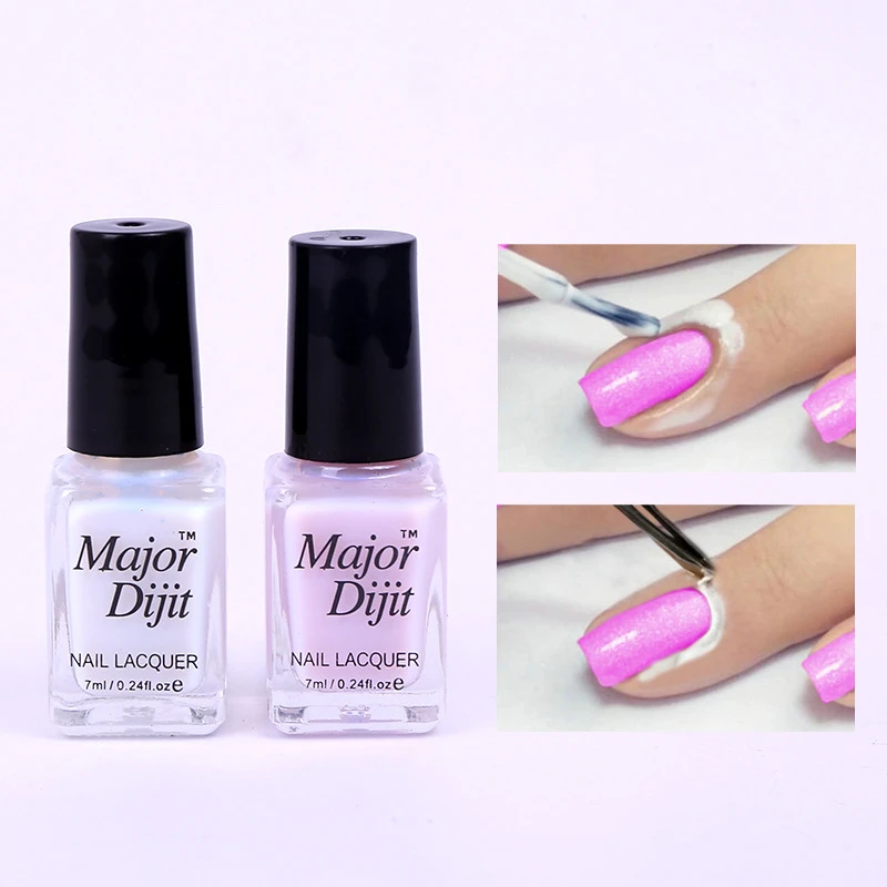 

Nusx 7ml Peel Off Liquid Tape Form Nail Polish Protection Finger Skin Gel Semi-transparent Protected Glue With Tweezer GE012
