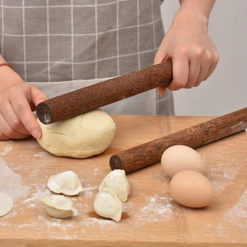 

New Wooden Rolling Pin Fondant Cake Decoration Dough Roller Baking kitchen Cooking Tools Kitchen Accessories 3 Size 40/30/50CM