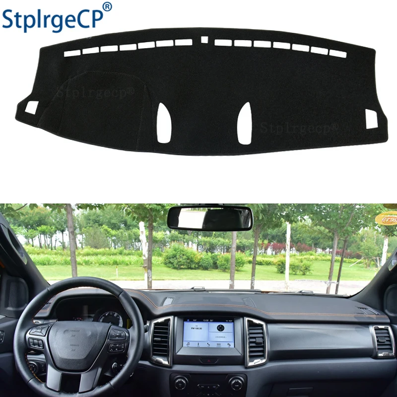 

for Ford Ranger T6 2011 2012 2013 2014 2015 - 2019 dashboard mat Protective pad Shade Cushion Pad interior sticker accessories