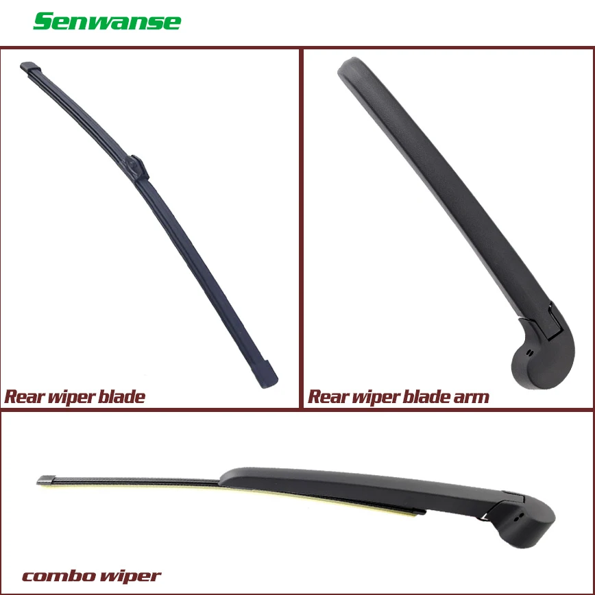 Senwanse Rear Wiper Blade And Arm For Audi Q5 Sq5 20082016 Auto