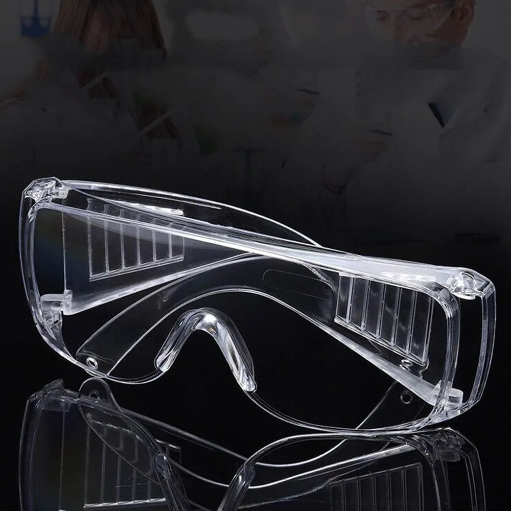 

Transparent Safety Goggles Anti-Splash Impact-Resistant Work Safety Protective Glasses Carpenter Rider Eye Protector Eyewear