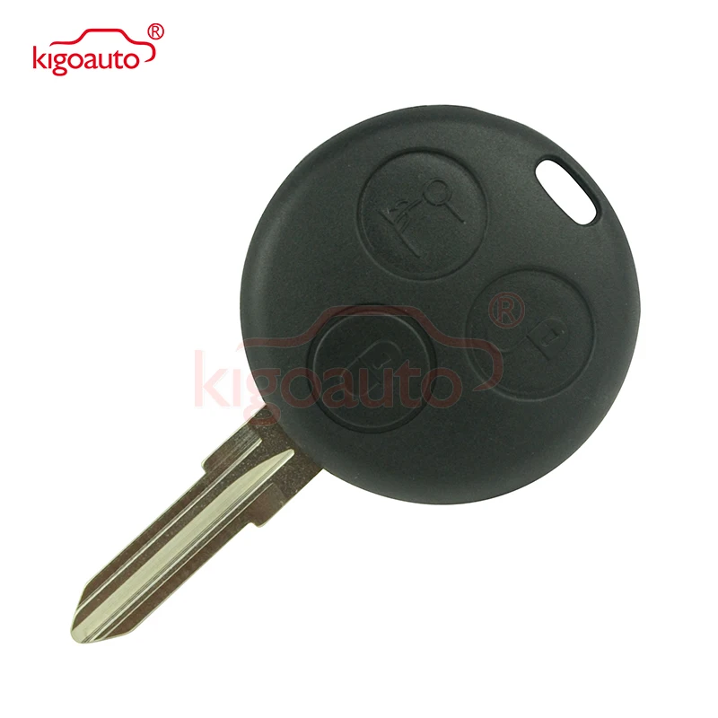 

Kigoauto For Mercedes Smart Fortwo 3 button remote key shell