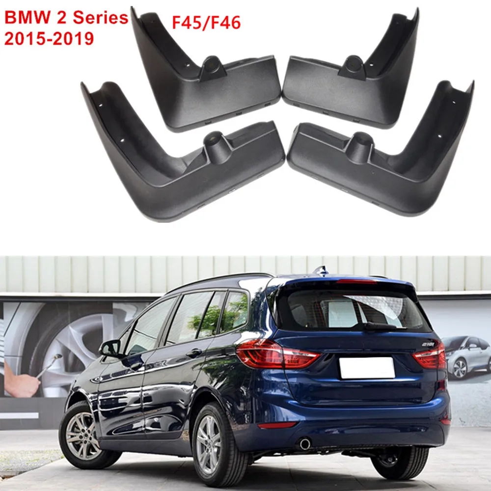 

Mud-Flaps Rear& Front Mudguards Splash Guards Mudflaps Car Fenders Fit For BMW 2 Series 2015-2019 Active Gran Toure F45 F46