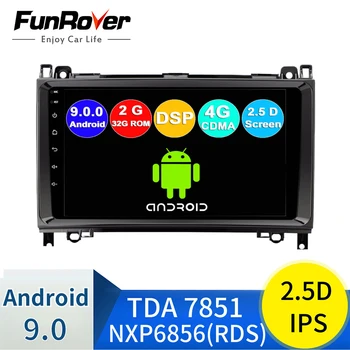 

Funrover android 9.0 IPS+2.5D car radio multimedia player For Mercedes Benz B200 Mercedes/Sprinter/W209/W169B-class dvd gps navi