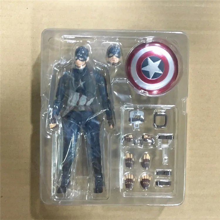 Фигурки героев Marvel Мстители финал Капитан Америка супер герой модели