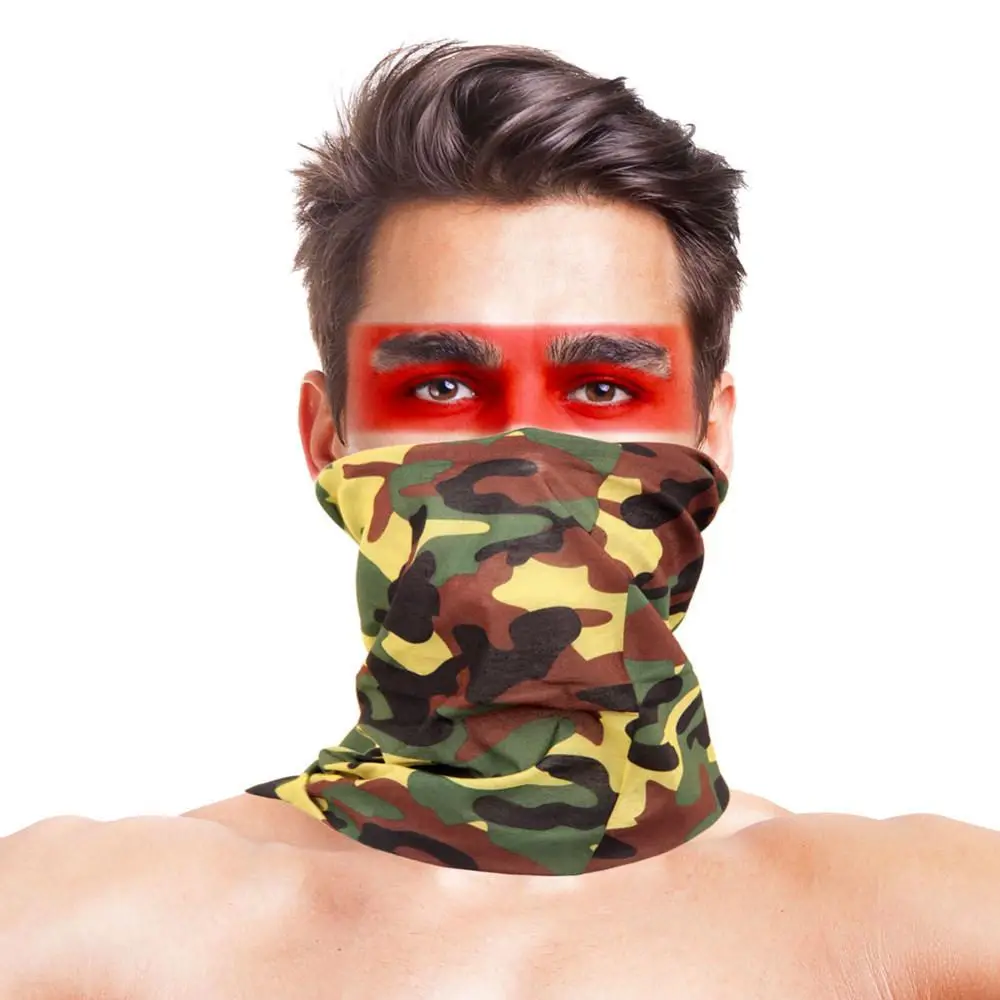 Походные шарфы с высокими прыжками головные уборы для мужчин и женщин маска для шеи армейская тактическая уличная Волшебная головная повязка для кемпинга походный шарф для шеи - Цвет: 007