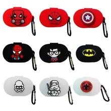 Чехол для наушников с изображением Мстителей для mi Airdots, милый чехол для Xiao mi Airdots, чехол s для mi Air Dots с брелоком