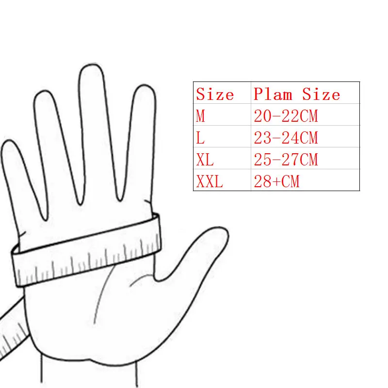 Nuoxintr Motorcycle Gloves Men Waterproof Windproof Winter Warm Moto Motocross Gloves Touch Screen Motorbike Racing Riding Glove
