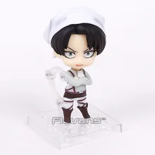 Атака на Титанов Levi Ackerman HeichovLevi Cleaning Ver. 417 Nendoroid ПВХ фигурка кукла игрушка