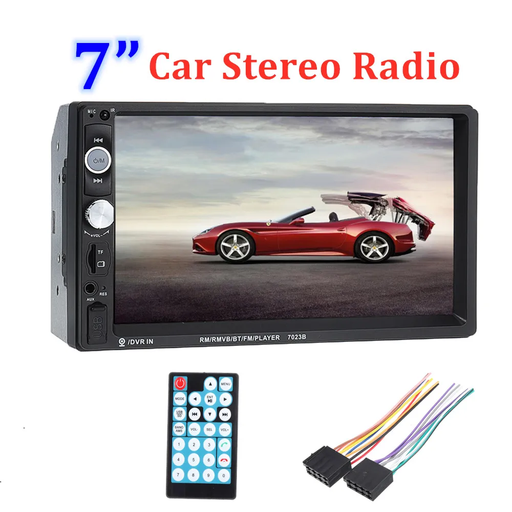 Universal 7" 2 DIN Android 8.0 Car MP5 Player FM HD Touch Screen GPS Navigation