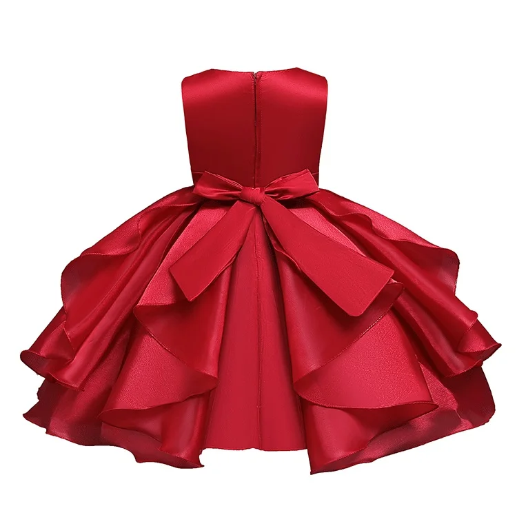 girls red dress size 10