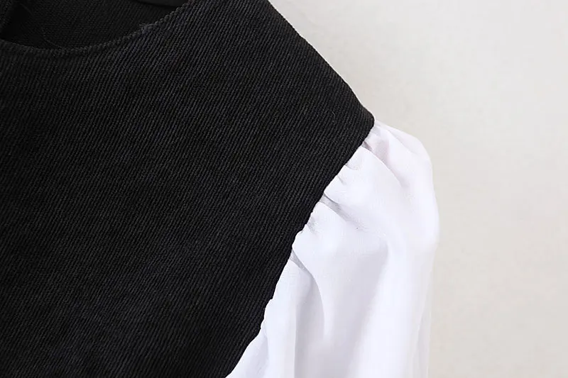 Англия Винтаж вельвет Марля сплайсинга личности za блузка для женщин blusas mujer de moda рубашка женские топы и блузки
