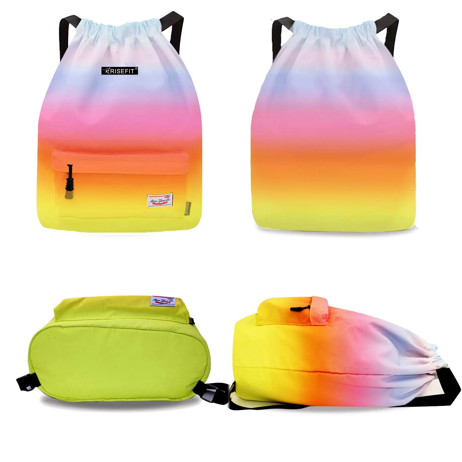 Bag  Summer Waterproof Gym Bag Sports Bag Travel Drawstring Bag Outdoor Bag Backpack for Training Swimming Fitness Bags Softback