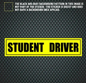 

7*30 CM BE PATIENT STUDENT DRIVER DECAL