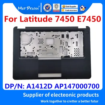 

MAD DRAGON Brand Laptop Palmrest Upper Cover Case Assembly Black C shell For Dell Latitude 7450 E7450 A1412D AP147000700