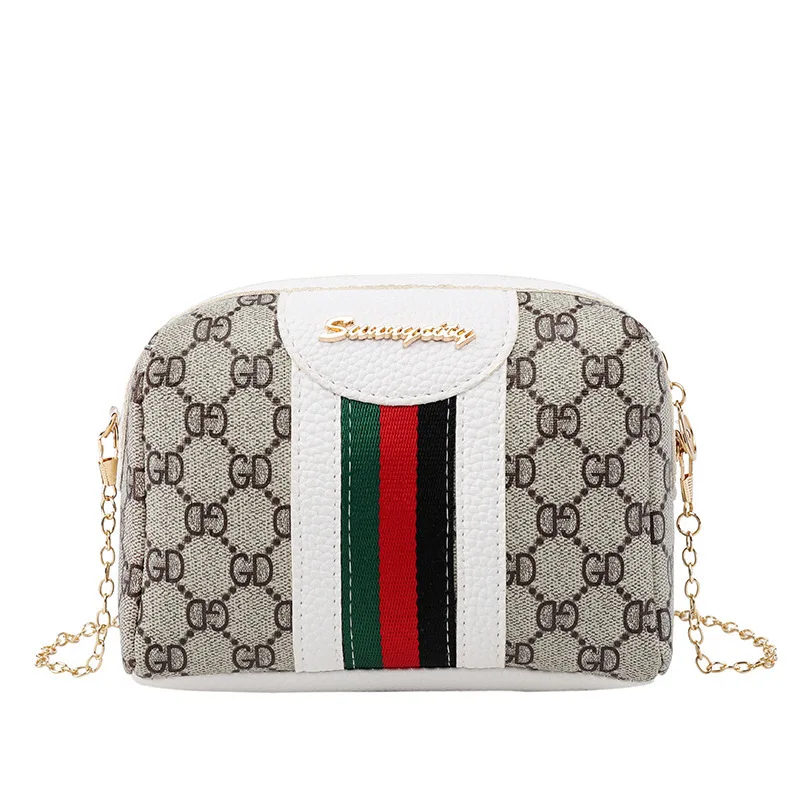 

Korean-style Printed Chain Shell Bag 2019 Summer And Autumn New Products Women's Shoulder Phone Coin Purse