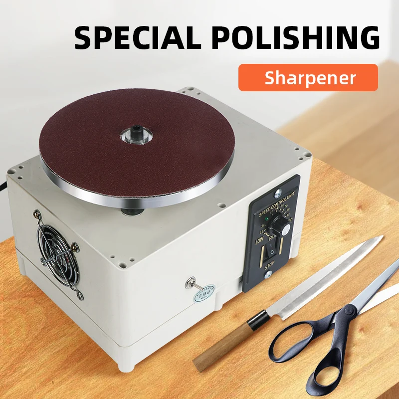 Electric Polisher Knife Sharpener Hairdressing Scissors Manicure Knife Special Polishing Machine Diamond Grinding Disc 18650 handheld spot welding pen spot welding machine accessories copper 16 25 square spot welding special pen