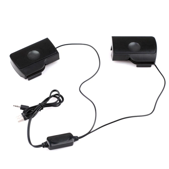 Мини Портативный USB клип на звуковой бар стерео динамик для ноутбука MP3 PC AS99