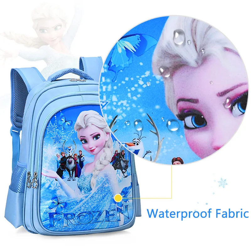 Disney Frozen Sofia Elsa плюшевый рюкзак для девочек Shcool сумка детей школьные сумки