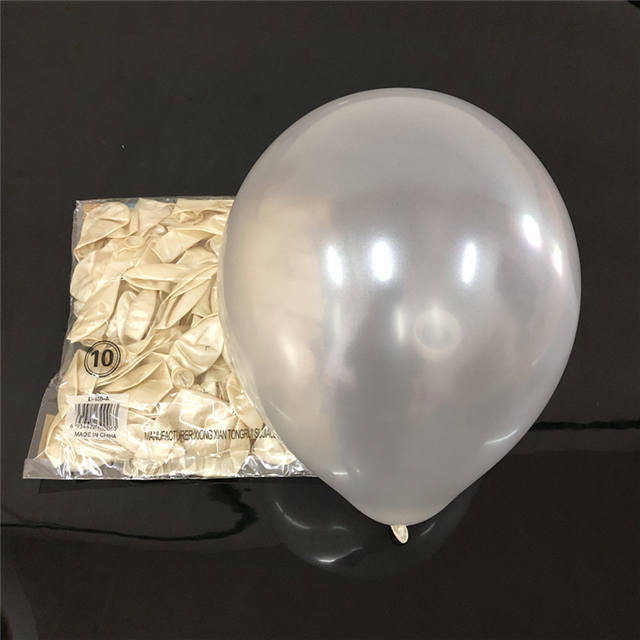 10inch Pearl Latex Balloons Wedding Party Decoration Inflatable Air Balls Happy Birthday Baby Shower Balloon Supplies