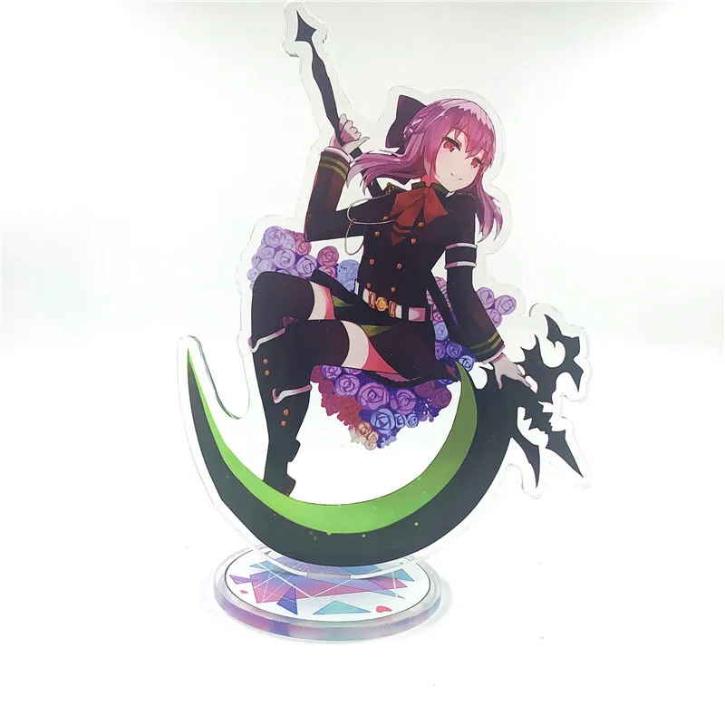 Серафим конца Owari no Seraph Yuichiro Hyakuya Mikaela фигурка на акриловой подставке стол Декор Коллекция Модель игрушки Косплей Кукла - Цвет: as pictured