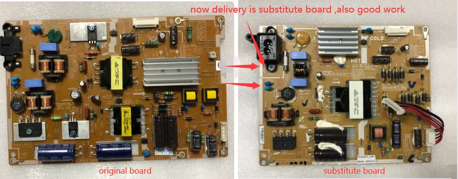 substitute board PD32B1E_CSM BN44-00517C = BN44-00517A it isn't original， | Электроника