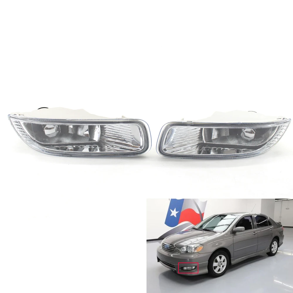 Противотуманные фары для Toyota Corolla 2003 2004 Автомобильные противотуманные
